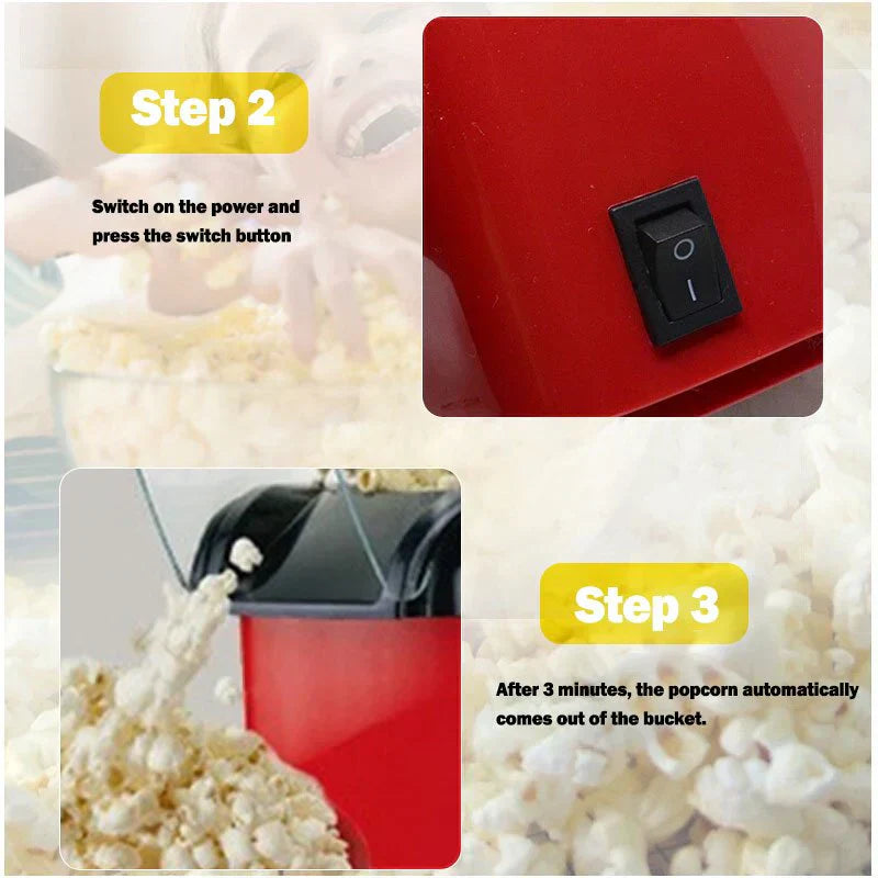The Modern Habitat™Popcorn Popper Makerآلة صنع الفشار