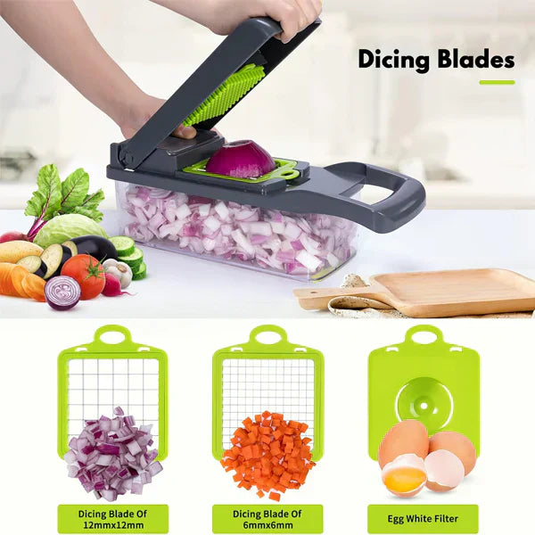The Modern Habitat™ Multifunctional Vegetable Slicerقطاعة خضراوات متعددة الوظائف