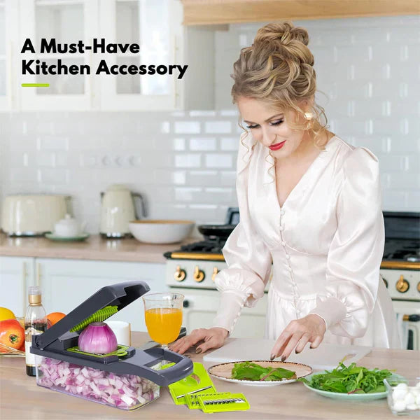 The Modern Habitat™ Multifunctional Vegetable Slicerقطاعة خضراوات متعددة الوظائف
